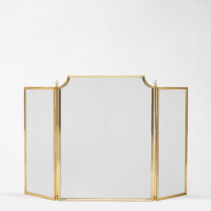 Decorative Crafts - Stella - Brass Fire Screen