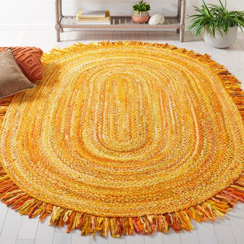 Safavieh Braided 451 Rug, BRD451 - Gold