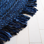Safavieh Braided 451 Rug, BRD451 - Navy / Black