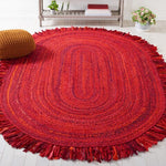 Safavieh Braided 451 Rug, BRD451 - Red