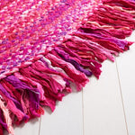Safavieh Braided 451 Rug, BRD451 - Pink / Fuchsia