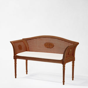 Decorative Crafts HEREDIA Wood Bench - GMT7-BW30