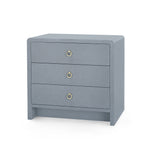Villa & House - Bryant Linen 3-Drawer Side Table - BRY-130-5196