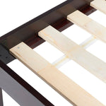 Safavieh Alyson Wood Bed Frame Bsc2000 - Espresso