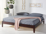 Safavieh Alyson Wood Bed Frame Bsc2000 - Espresso