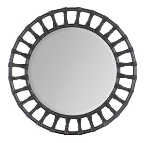 Hooker Furniture - Retreat Pole Rattan Accent Mirror - 6950-90005-99