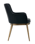 Franklin Dining Armchair - Vintage Black