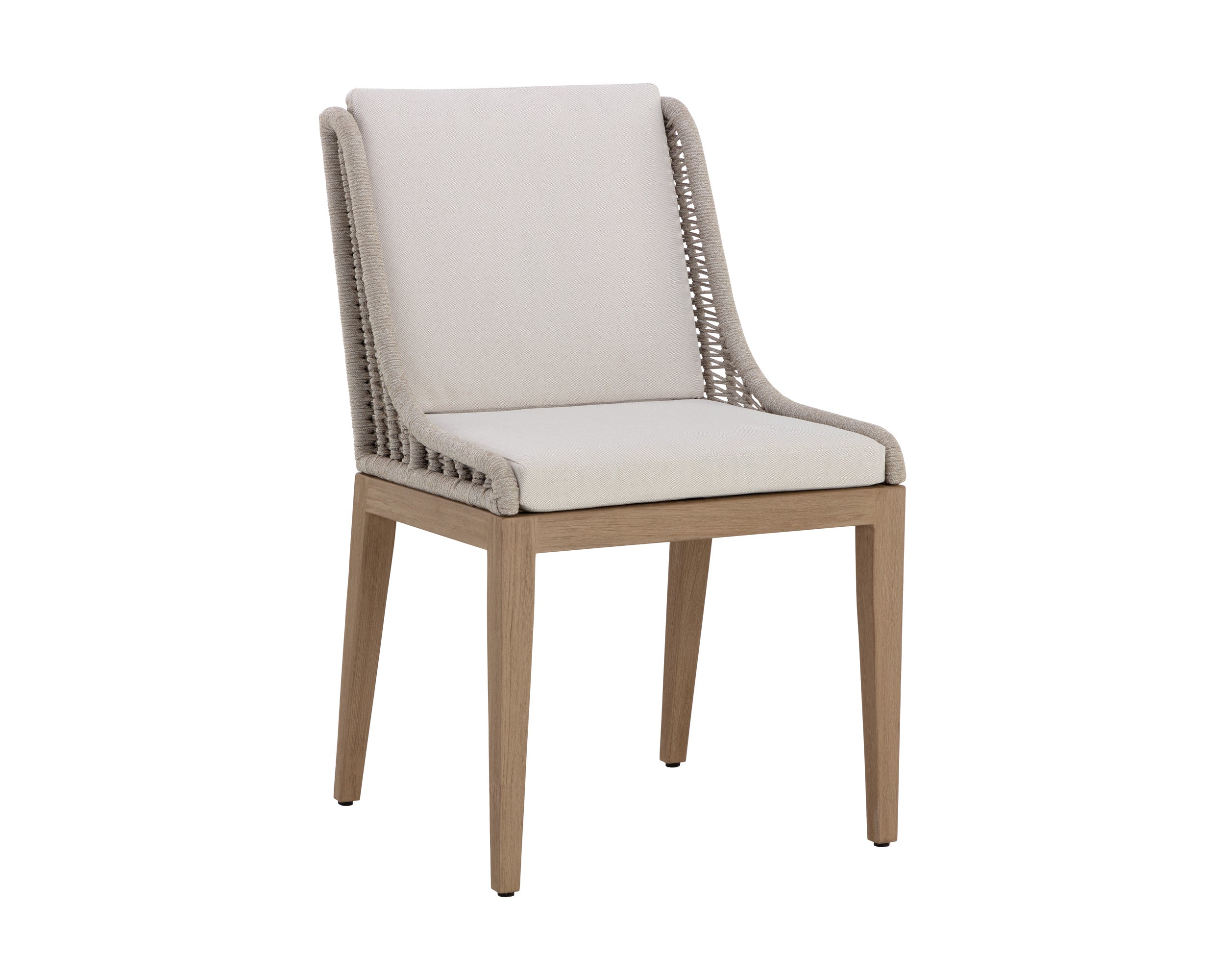 Sorrento Dining Chair - Drift Brown  Palazzo Cream