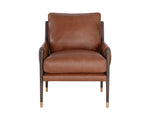 Mauti Armchair - Brown  Shalimar Tobacco Leather