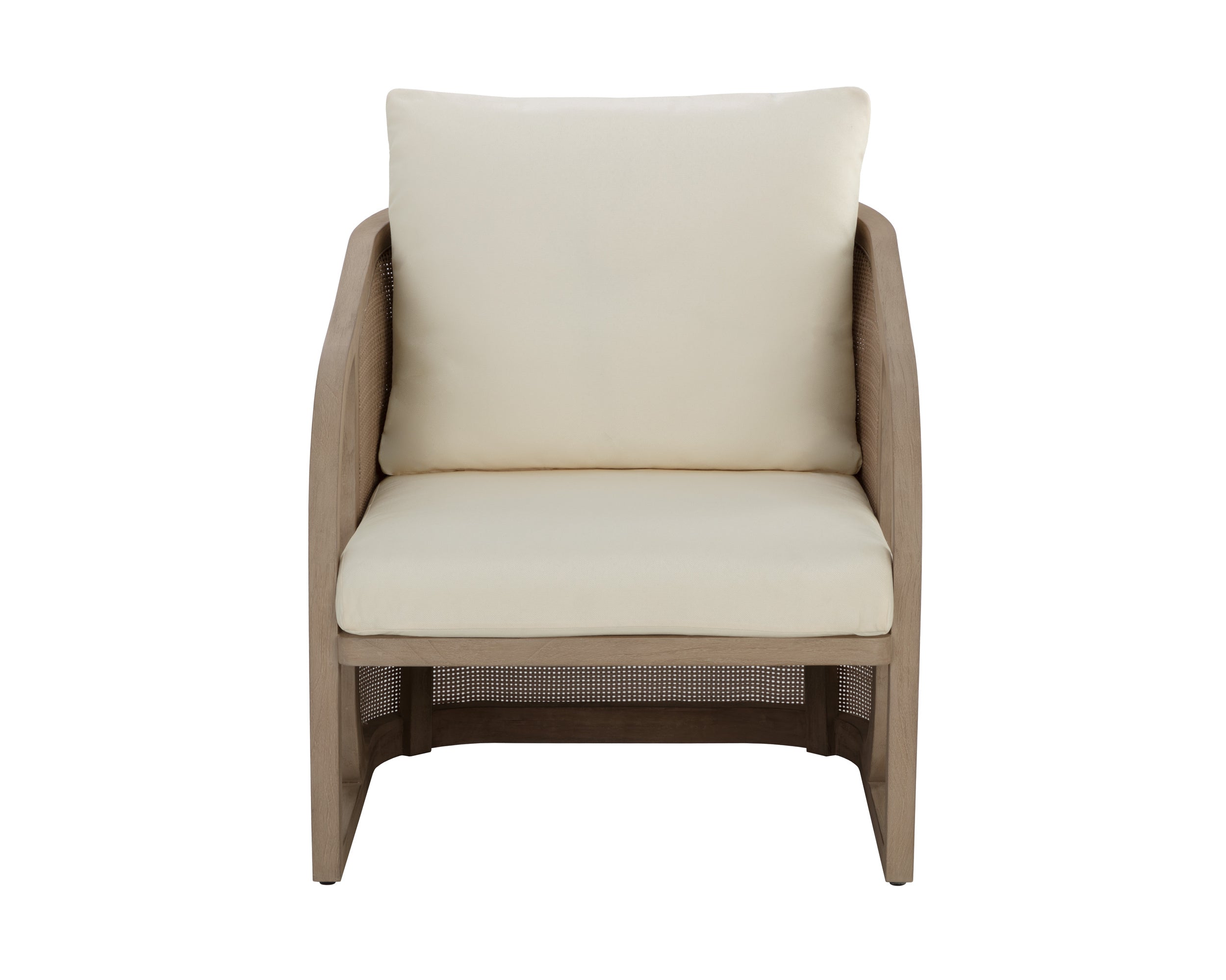Palermo Lounge Chair - Drift Brown  Stinson Cream