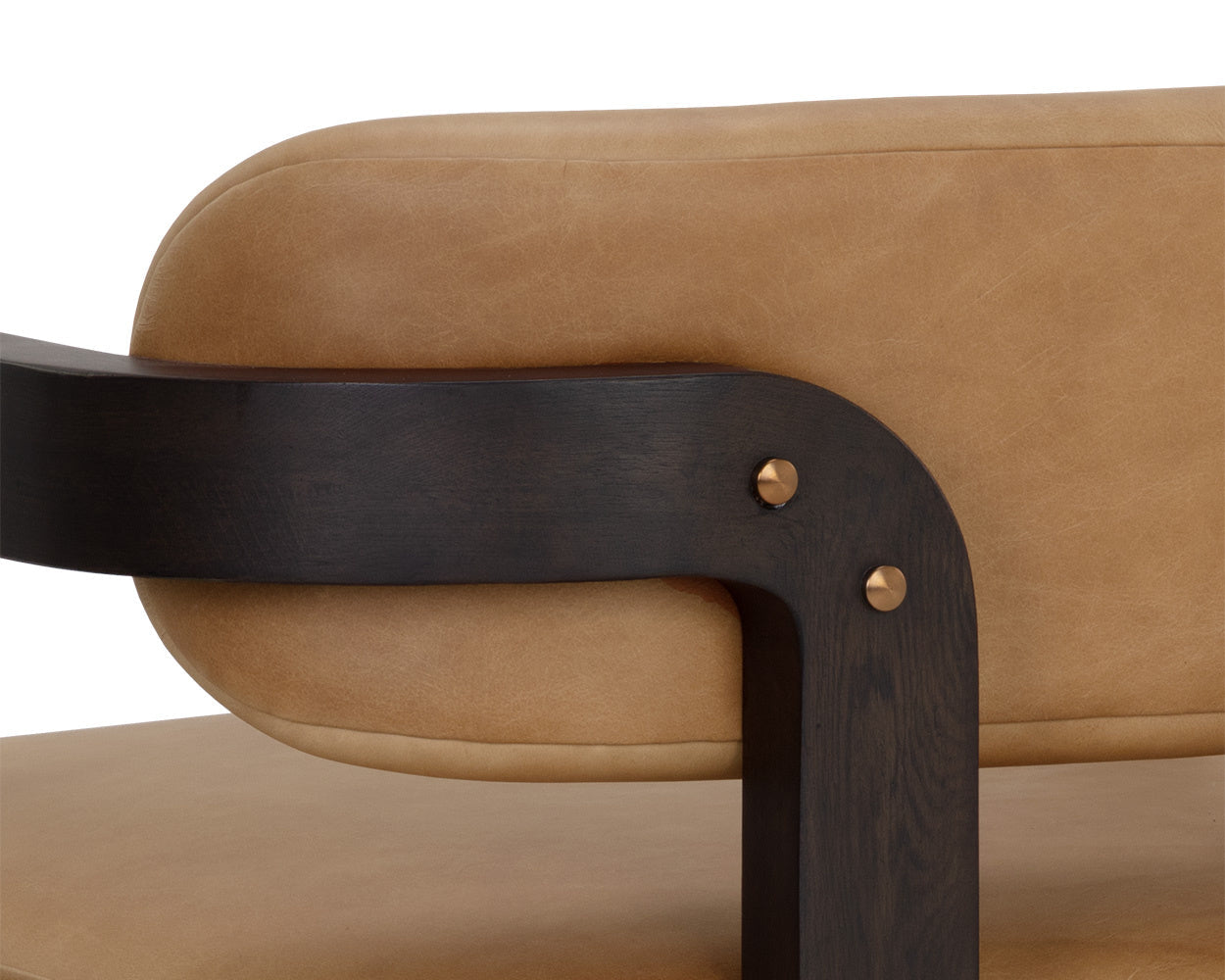 Madrone Lounge Chair - Brown  Ludlow Sesame Leather