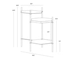 Hexall Side Table -
