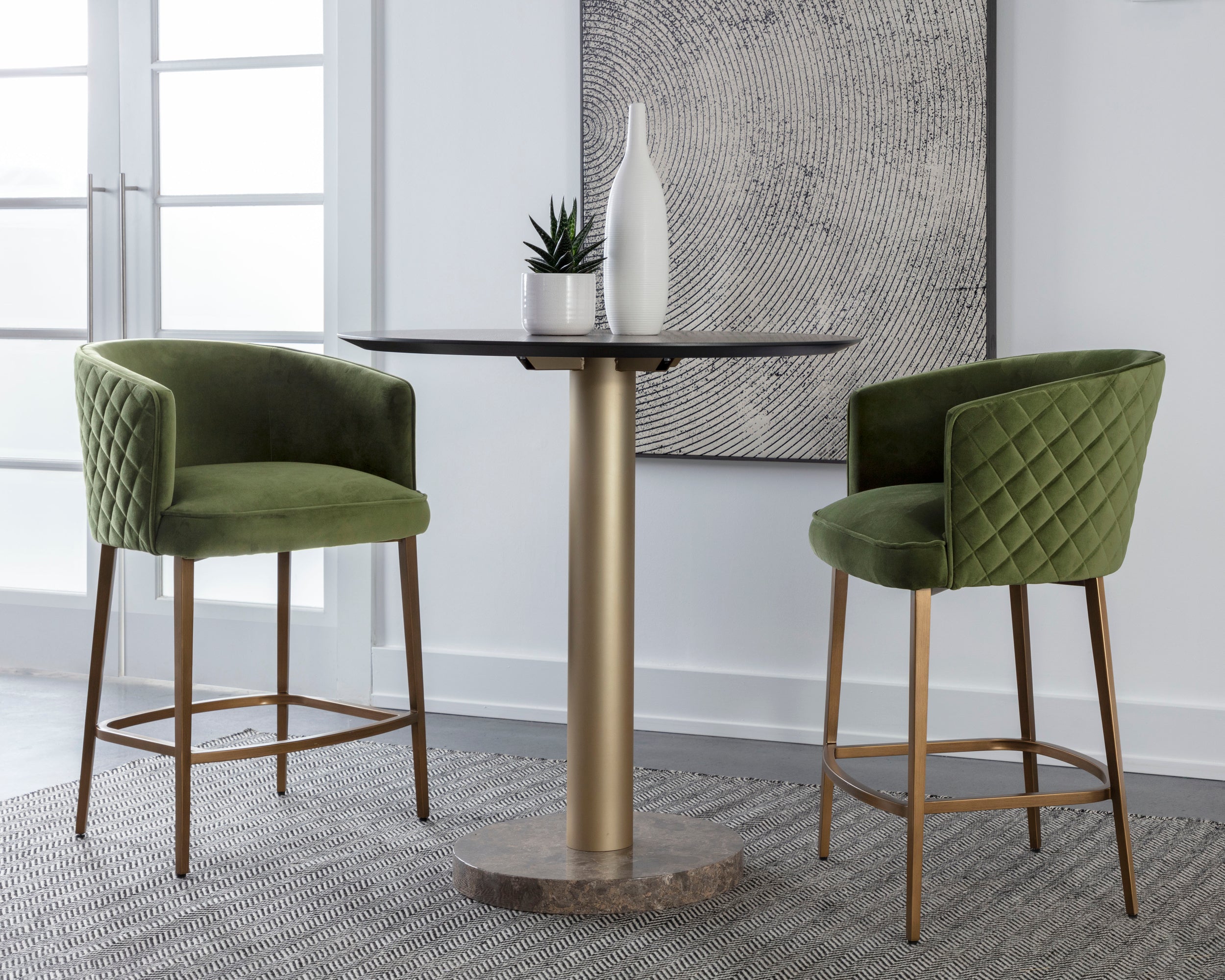 Cornella Counter Stool - Meg Olive