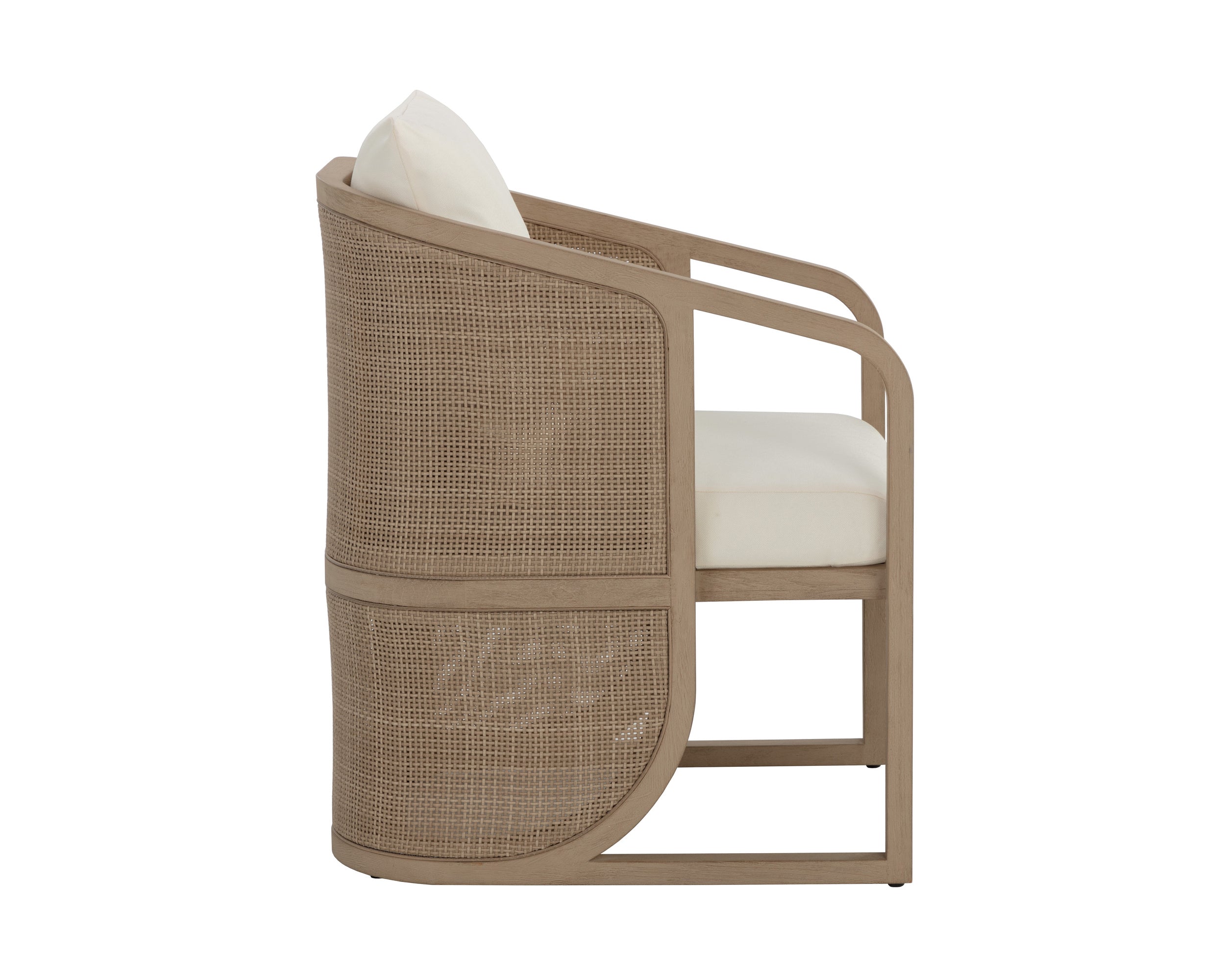 Palermo Dining Chair - Drift Brown  Stinson Cream