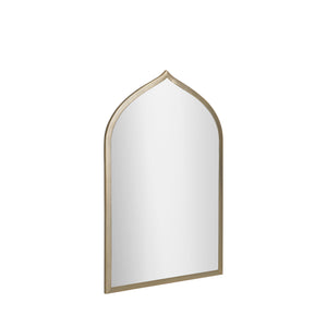 Gabby - Cassara Arched Vanity Mirror - Brushed Brass - SCH-175929