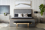 Frequency - 72" X 30"  Silver Floater Frame