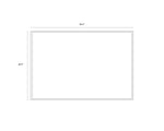 Cool Embrace - 60" X 40"  Gold Floater Frame