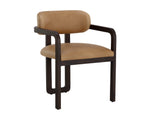 Madrone Dining Armchair - Brown  Ludlow Sesame Leather