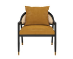 Kirsten Lounge Chair - Gold Sky