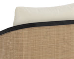 Palermo Lounge Chair - Charcoal  Stinson Cream