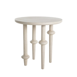 Gabby - Aba Mindi Wood Round Side Table - SCH-170165