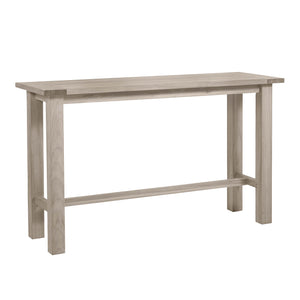 Summer Classics - Croquet Teak Rectangle Outdoor Bar Table - 2834