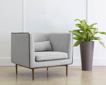 Batavia Armchair - Belfast Heather Grey