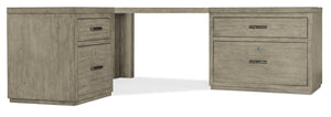 Hooker Furniture - Linville Falls Corner Desk with File and Lateral File - 6150-10935-85