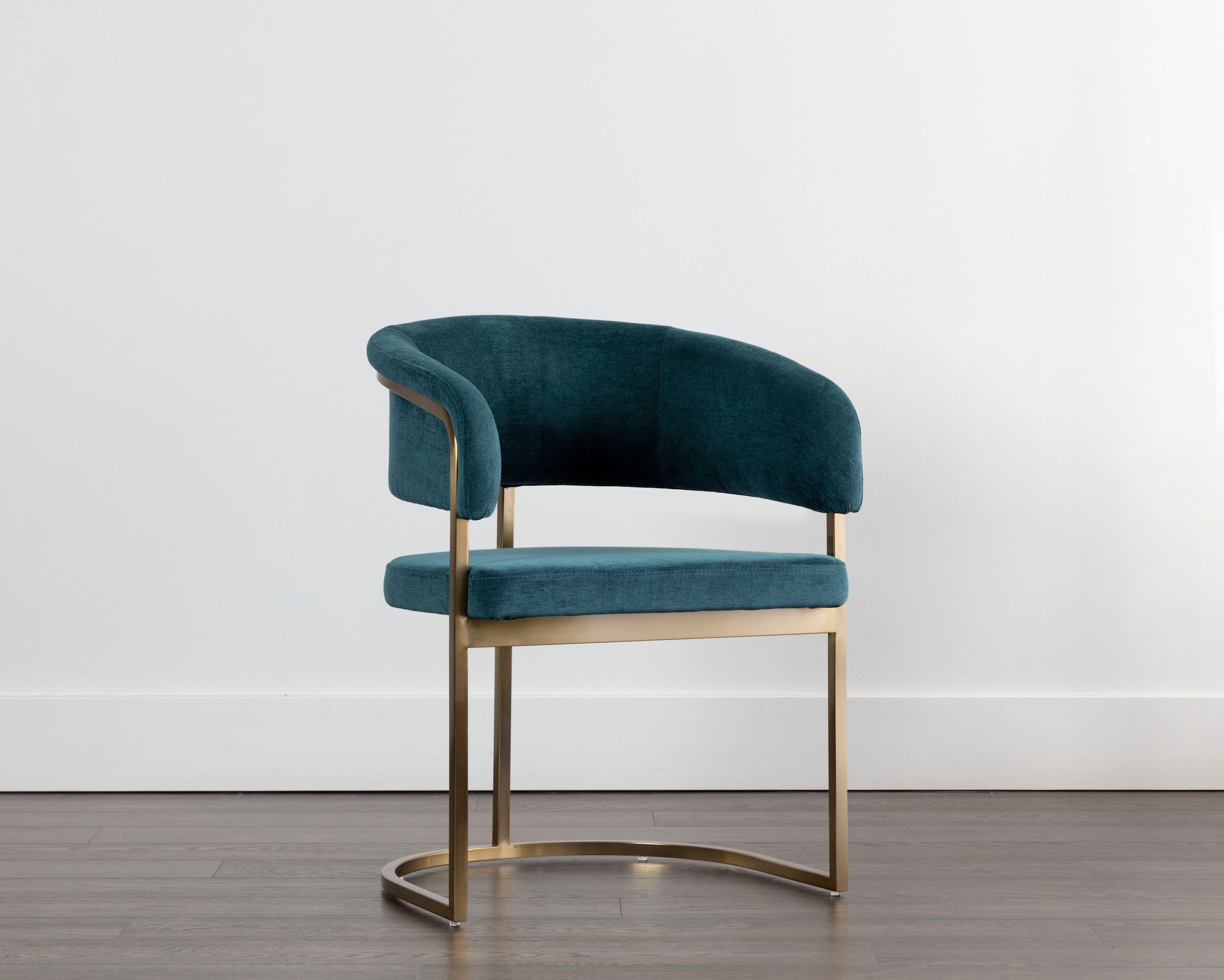 Marris Dining Armchair - Gold  Danny Teal