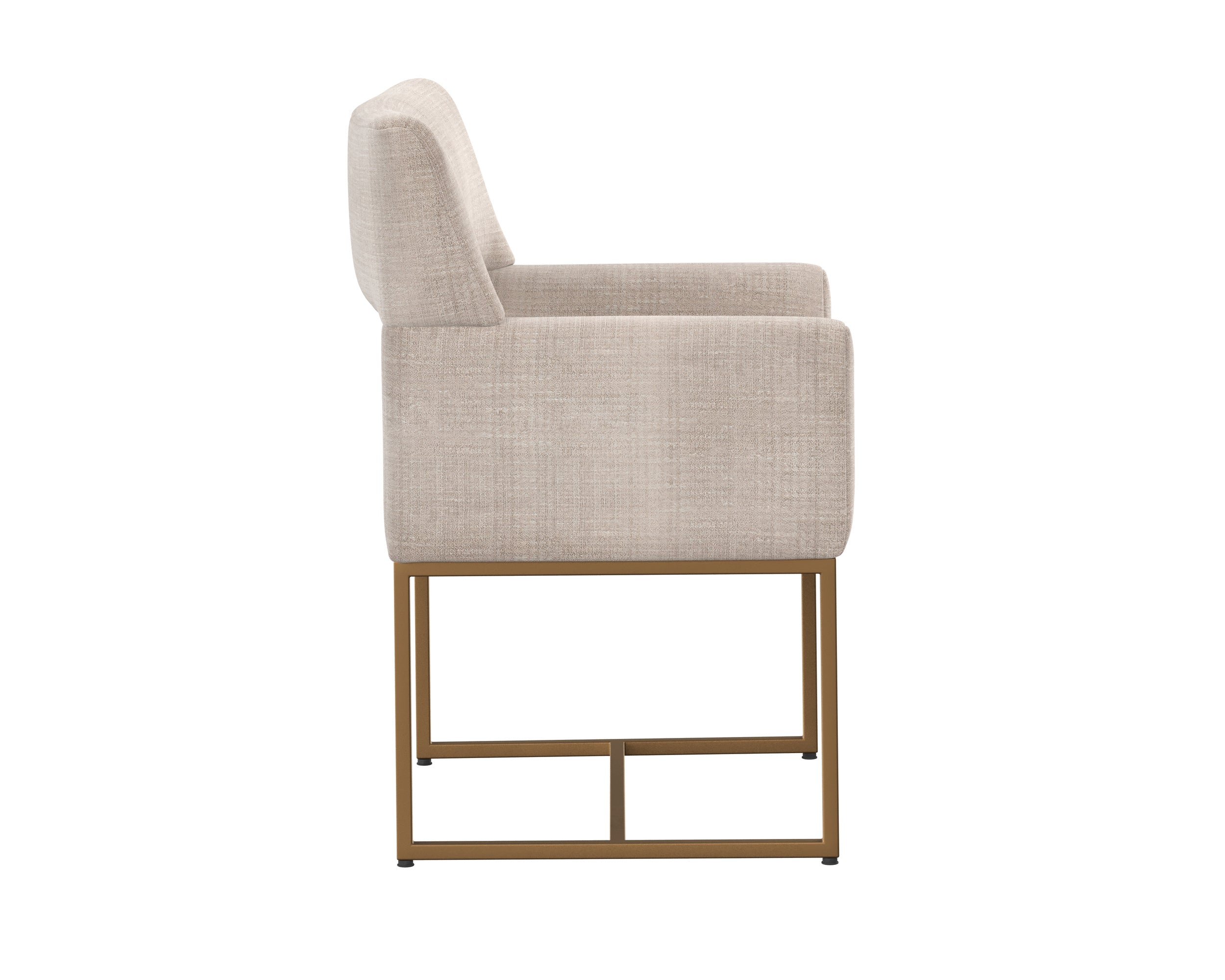 Greco Dining Armchair - Naya Check Cream