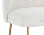 Kelty Counter Stool - Gold  Copenhagen White