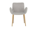 Lucano Dining Armchair - Belfast Heather Grey