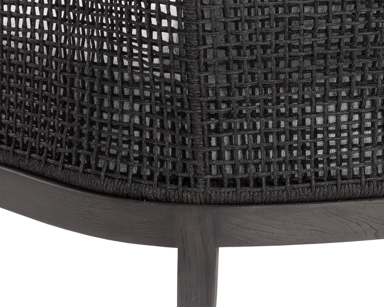 Capri Lounge Chair - Smoke Grey  Copacabana Marble