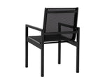 Merano Dining Armchair - Black