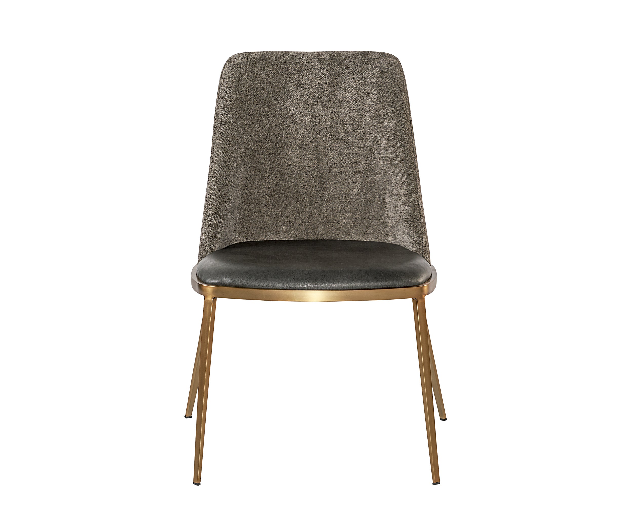 Dover Dining Chair - Bravo Portabella / Sparrow Grey