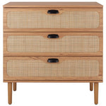 Safavieh Irelia 3 Drawer Chest, CHS9602 - Oak