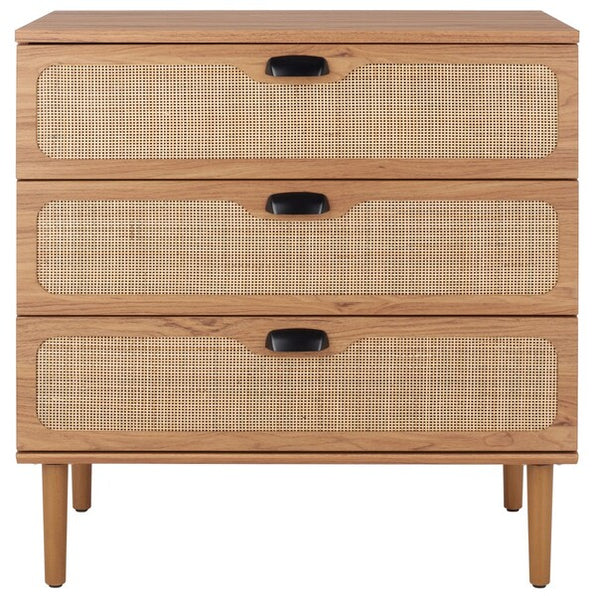Safavieh Irelia 3 Drawer Chest, CHS9602 - Oak