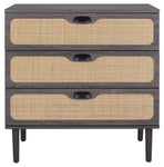 Safavieh Irelia 3 Drawer Chest, CHS9602 - Distressed Black 