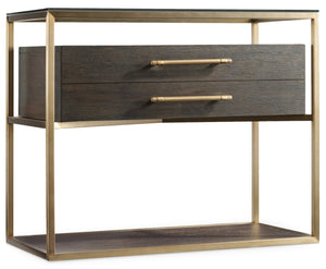 Hooker Furniture - Curata One-Drawer Nightstand - 1600-90016-DKW