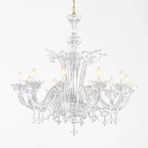 Decorative Crafts VIVIENNE Murano Glass Chandelier - OTV3-CL38