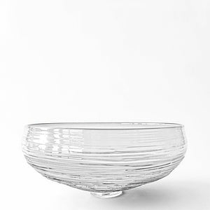 Decorative Crafts Mizuno Glass Bowl - FGL1-CL10