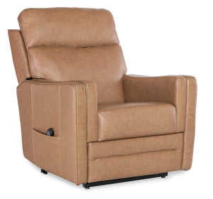 Hooker Furniture - Thyme Power Recliner w/ Power Headrest, Lumbar, and Lift - RC605-PHLL4-080