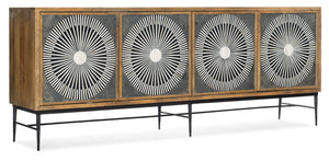 Hooker Furniture - Commerce & Market Giovanni Entertainment Console - 7228-55011-85