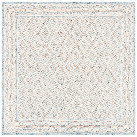 Safavieh Capri 217 Rug, CPR217 - Blue / Rust