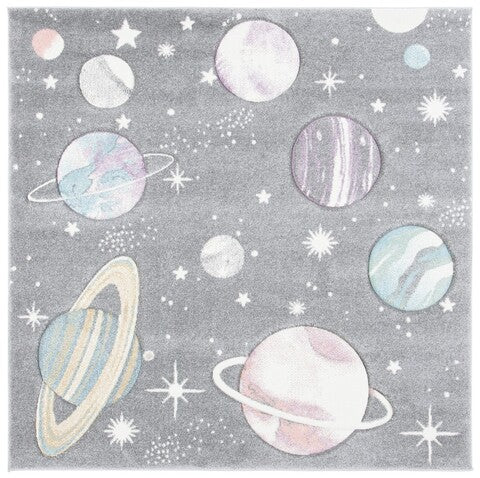 Safavieh Carousel Kids 103 Rug, CRK103 - Grey / Lavender