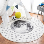 Safavieh Carousel Kids 135 Rug, CRK135 - Ivory / Grey