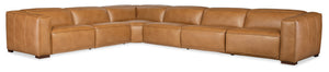 Hooker Furniture - Fresco 6 Seat Power Recline Sectional - SS404-6PC4-080