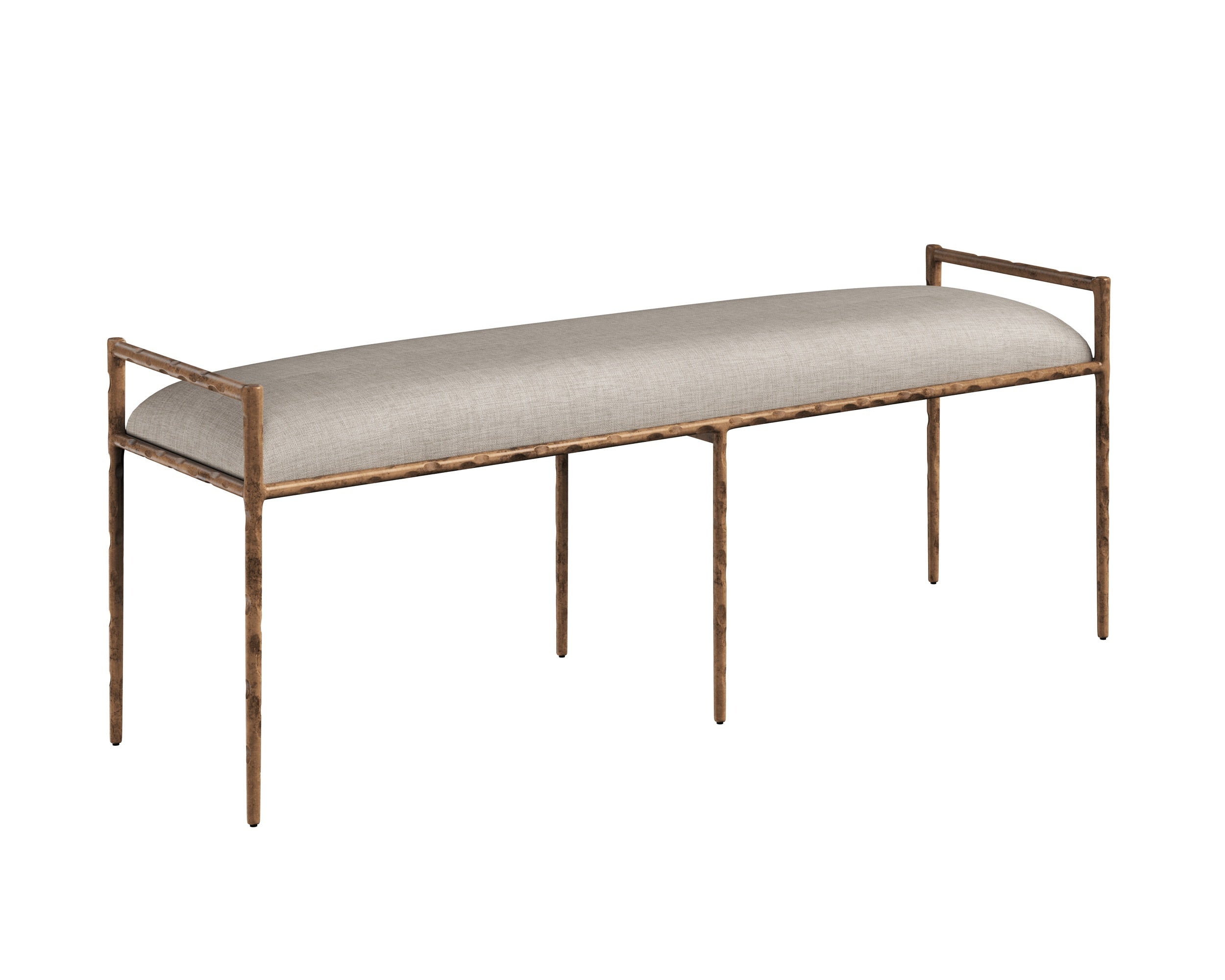 Esai Bench - Zenith Taupe Grey