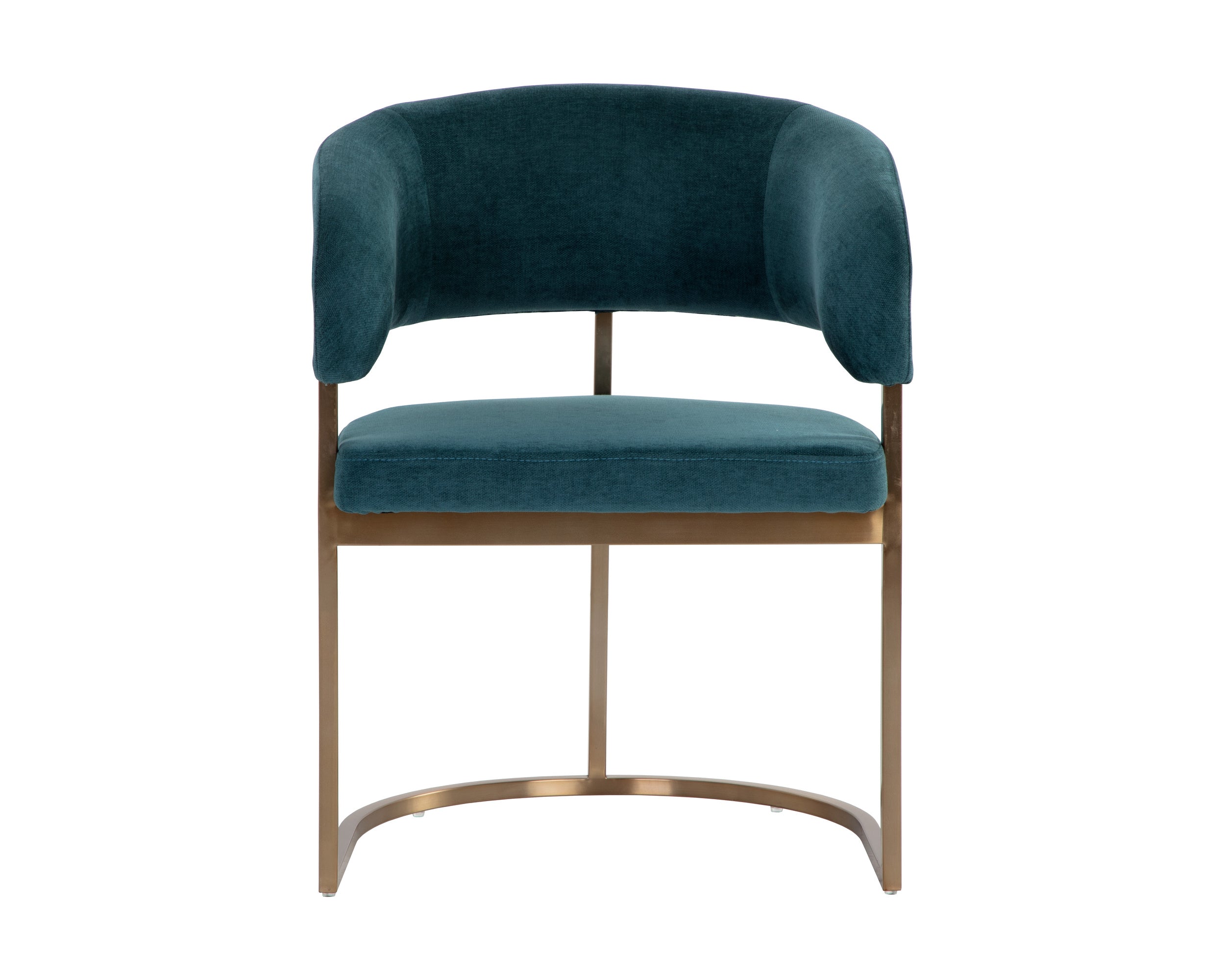 Marris Dining Armchair - Gold  Danny Teal