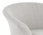 Carine Swivel Lounge Chair - Mina Taupe